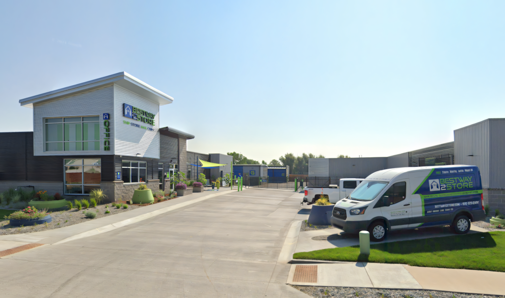 evans self storage facility